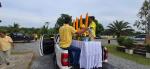 งานประเพณี วันเข้าพรรษา โดยรวมถวายเทียนพรรษา  ณ วัดป่าระกำใต