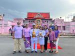 พิธีถวายเครื่องราชสักการะและวางพานพุ่ม เนื่องในโอกาสวันเฉลิม