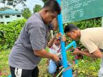 องค์การบริหารส่วนตำบลป่าระกำ กำลังปรับปรุงระบบถังน้ำประปาตำ